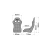 Asiento Bride Zeta IV Bucket Seat - Gradation (FIA) - HA1GMF