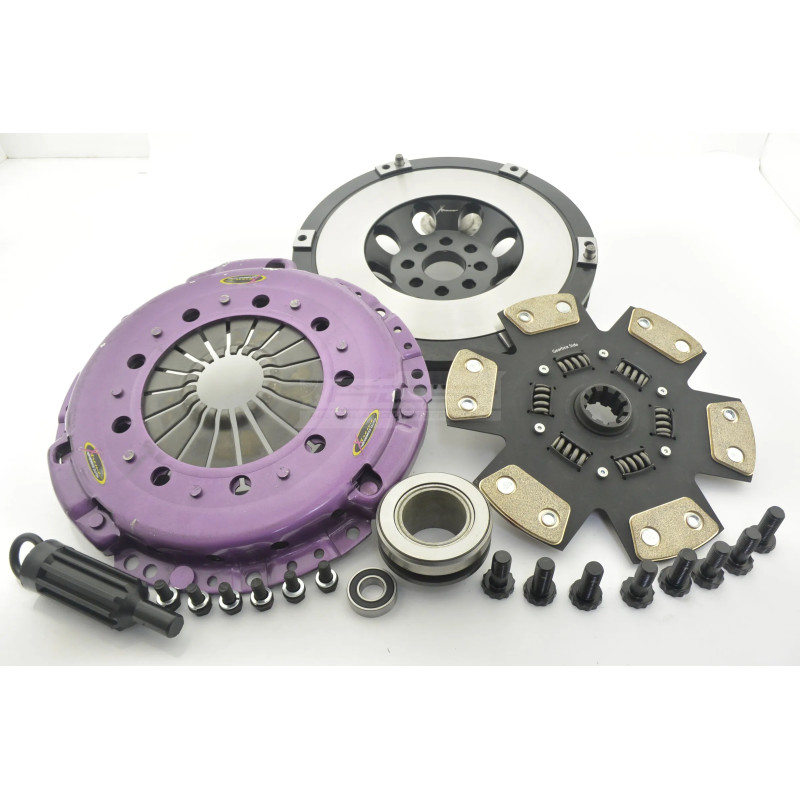BMW M3 E46 S54 B32 Clutch Kit - Xtreme Performance Heavy Duty Sprung Ceramic Incl Flywheel 722Nm - KBM24596-1B