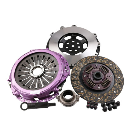 Mitsubishi Lancer EVO 4-5-6 Clutch Kit - Xtreme Performance Heavy Duty Organic Incl Flywheel  - KMI24522-1A70Nm