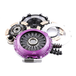 Mitsubishi Lancer EVO 10 Xtreme Performance - 230mm Sprung Ceramic Twin Plate Clutch Kit Incl Flywheel 1000Nm - KMI23523-2B