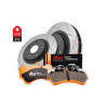 Audi RS3 8Y Kit de frenada eje trasero DBA Brakes (2x DBA42809S + 8850XP )
