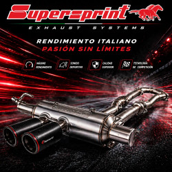 Líneas de escapes y accesorios Supersprint, Consulta disponibilidad para tu modelo