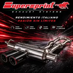 Líneas de escapes y accesorios Supersprint, Consulta disponibilidad para tu modelo