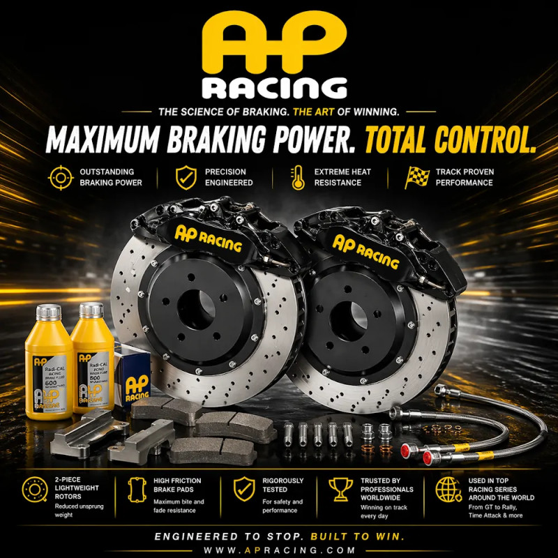 AP Racing brakes. Kits de frenos deportivos altas prestaciones AP Racing
