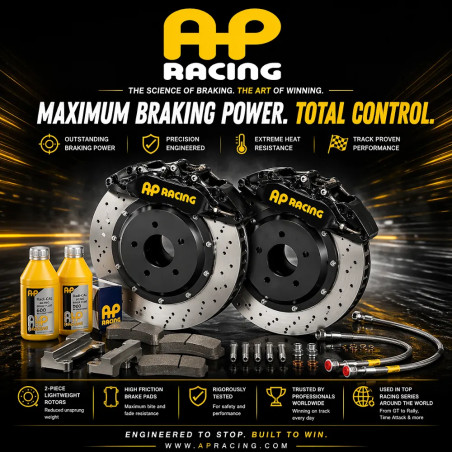 AP Racing brakes. Kits de frenos deportivos altas prestaciones AP Racing