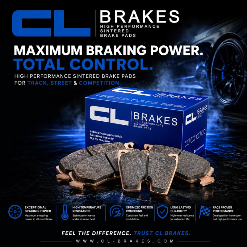 Set pastillas freno CL Brakes (Carbone Lorraine)