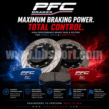Pastillas de freno PFC Performance Friction Brakes de altas prestaciones