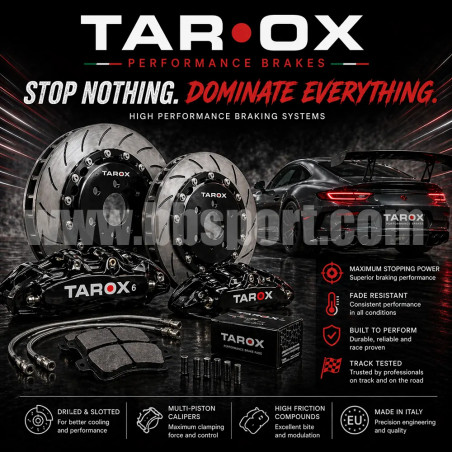 Tarox Brakes. Kits de frenada, conjuntos de frenada con discos y pastillas Tarox