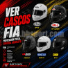 Cascos homologados FIA Arai, Bell, Stilo, OMP, RRS, Sparco