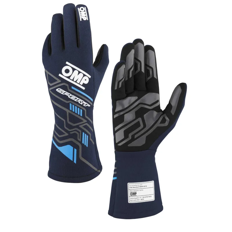 Guantes ignífugos OMP SPORT FIA 8856-2018