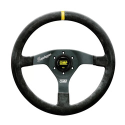 Volante OMP VELOCITA’ SUPERLEGGERO: SUEDE LEATHER 350mm DIAMETER