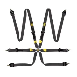 Arneses OMP FIRST 2″ FIA 8853-2016 PULL UP – STEEL ADJ.