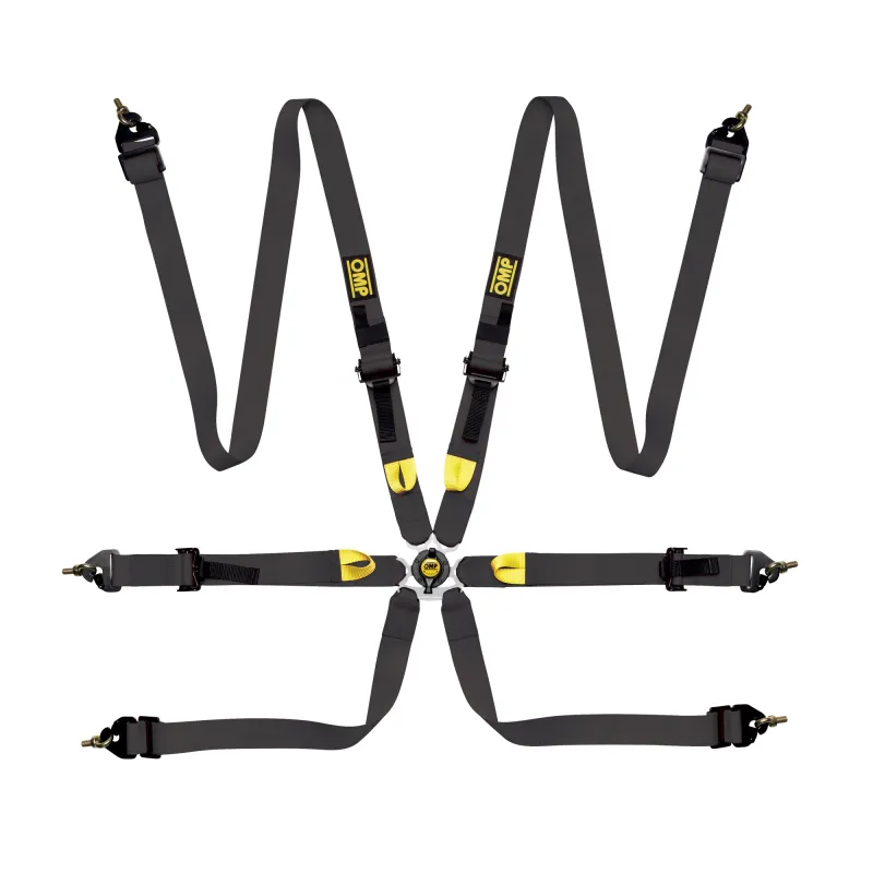 Arneses OMP FIRST 2″ FIA 8853-2016 PULL UP – STEEL ADJ.