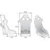 Asiento deportivo baket OMP TRS SKY FIA 8855-1999