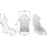 Asiento deportivo baket OMP CHAMP FIA 8855-1999