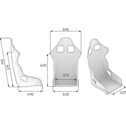 Asiento deportivo baket OMP ARS FIA 8855-1999