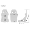 Asiento deportivo FIA  Sparco SPRINT + SKY BLK