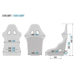 Asiento deportivo FIA fibra ultraligero Sparco EVO QRT