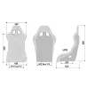 Asiento deportivo FIA fibra ultraligero Sparco EVO QRT X