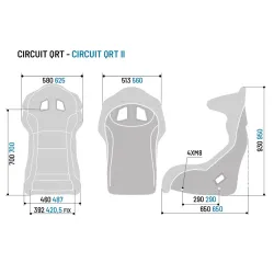Asiento deportivo FIA Sparco CIRCUIT II CARBON