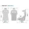 Asiento deportivo FIA Sparco CIRCUIT II CARBON