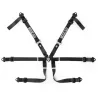 Arnés de seguridad racing BELT FORMULA H-8 6PT + ALU 2&quot BLK