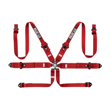 Arnés  de seguridad COMPETITION H-3+2 6PT BL STEEL