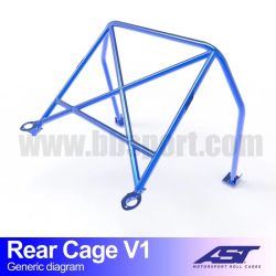 Arco Trasero HYUNDAI Getz 3-door Hatchback REAR CAGE V1 AST Roll cages