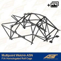 Arco de Seguridad con homologación FIA para BMW 3-Series (E46) 2-door Coupe MULTIPOINT WELD IN ASN AST Roll cages