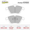 Ferodo FCP4045H – forma FCP4045, medidas