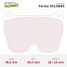 Set pastillas CL Brakes 5013W45T18 eje delantero y trasero para Ford Focus/Focus WRC