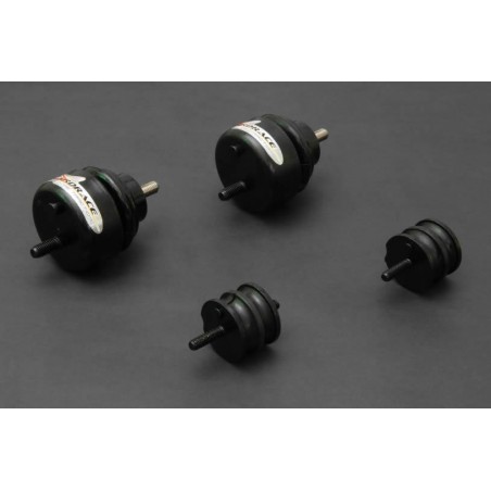 BMW Serie 3 E3, E46, Z3 E36, Z4 E85 Set de soportes de motor y cambio reforzados Hardrace (Street Spec version)