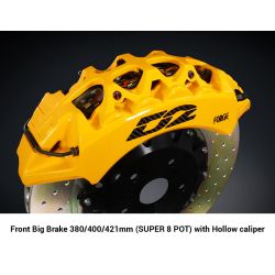 Kit de frenos D2 Racing delantero para Toyota GT 86 MK1 (2012-2020), discos de 304 a 444 mm