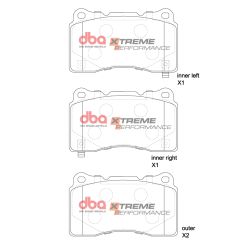 Kit freno DBA delantero 355 mm (5000 T3 + Xtreme Performance) para Renault Megane IV