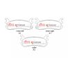 Kit freno DBA trasero 250 mm (Street T2 + Xtreme Performance) para Mazda MX-5 NA/MX-5 NB