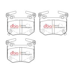 Kit freno DBA trasero 340 mm (4000 T3 + Xtreme Performance) para KIA Stinger