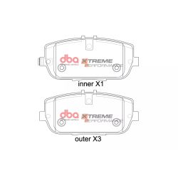 Kit freno DBA trasero 280 mm (4000 T3 + Xtreme Performance) para Mazda MX-5 NC