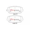 Kit freno DBA trasero 280 mm (4000 T3 + Xtreme Performance) para Mazda MX-5 NC