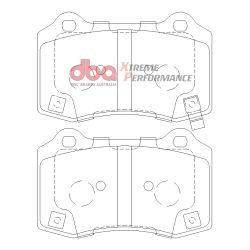 Kit freno DBA trasero 350 mm (4000 T3 + Xtreme Performance) para Dodge Challenger/Charger