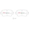 Kit freno DBA trasero 350 mm (Street T2 + Street Performance) para Audi Q7 4M/Q8 4MN/4NM