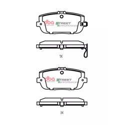Kit freno DBA trasero 280 mm (Street T2 + Street Performance) para Mazda MX-5 NC
