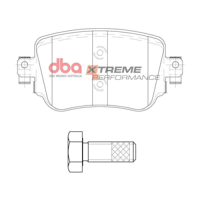 Kit freno DBA trasero 272 mm (4000 T3 + Xtreme Performance) para Audi A1 GB; Volkswagen Polo AW