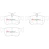 Kit freno DBA trasero 305 mm (4000 T3 + Street Performance) para Honda Civic Type R FK8