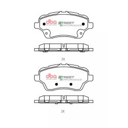 Kit freno DBA delantero 278 mm (4000 T3 + Street Performance) para Ford Fiesta MK7 HJ