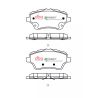 Kit freno DBA delantero 278 mm (4000 T3 + Street Performance) para Ford Fiesta MK7 HJ