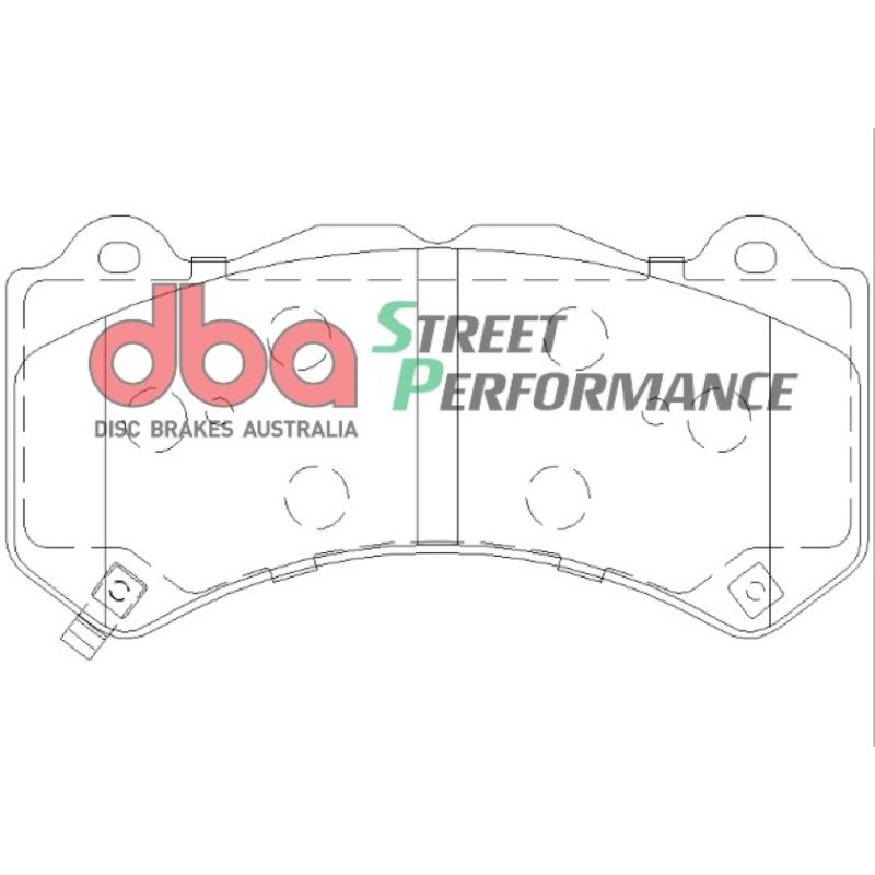 Kit freno DBA delantero 370 mm (4000 T3 + Street Performance) para Chevrolet Camaro 5th Gen GMX511/GMX521