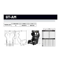 Asiento Sabelt GT-AM FIA 8855-2021