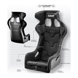 Asiento Sabelt X-Pad FIA 8855-1999