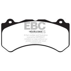Forma de la pastilla EBC DP1853 (referencia visual)