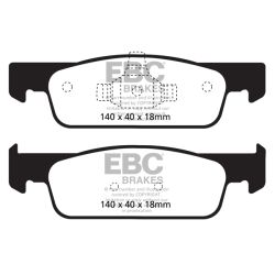 Forma de la pastilla EBC DP2146 (referencia visual)